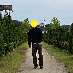 미치코 런던 스포츠 리브드 하이넥 하프집업 니트 블랙 후기