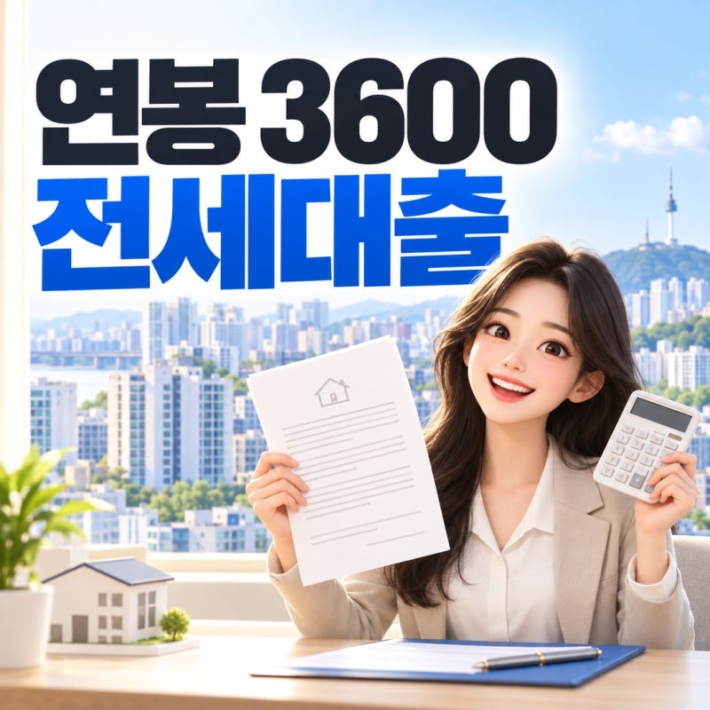 서울 거주 3년·입사 2년 차·만 29세 연봉 3600만원이라면? 청년 전세대출 비교