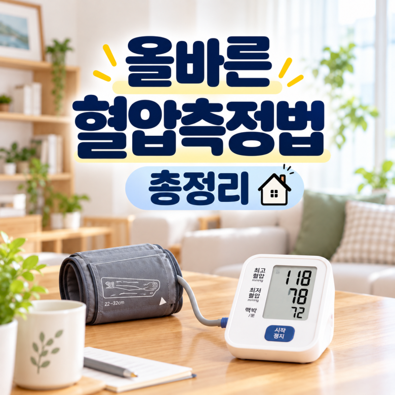 혈압 재는법 총정리｜재는시간·팔·위치·자세부터 혈압계 고르는 법까지