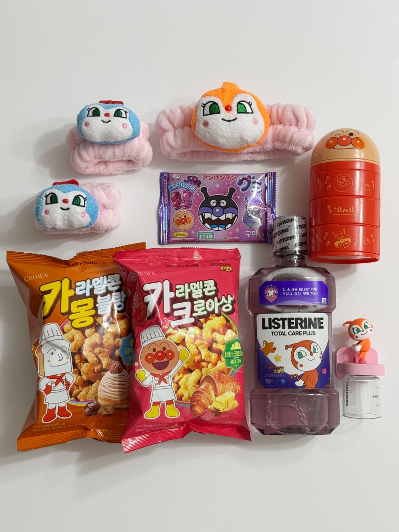 올리브영 호빵맨 콜라보 제품 매장 품절이라 오늘드림 구매, 6종 솔직 후기 ˚୨୧⋆｡˚ ⋆