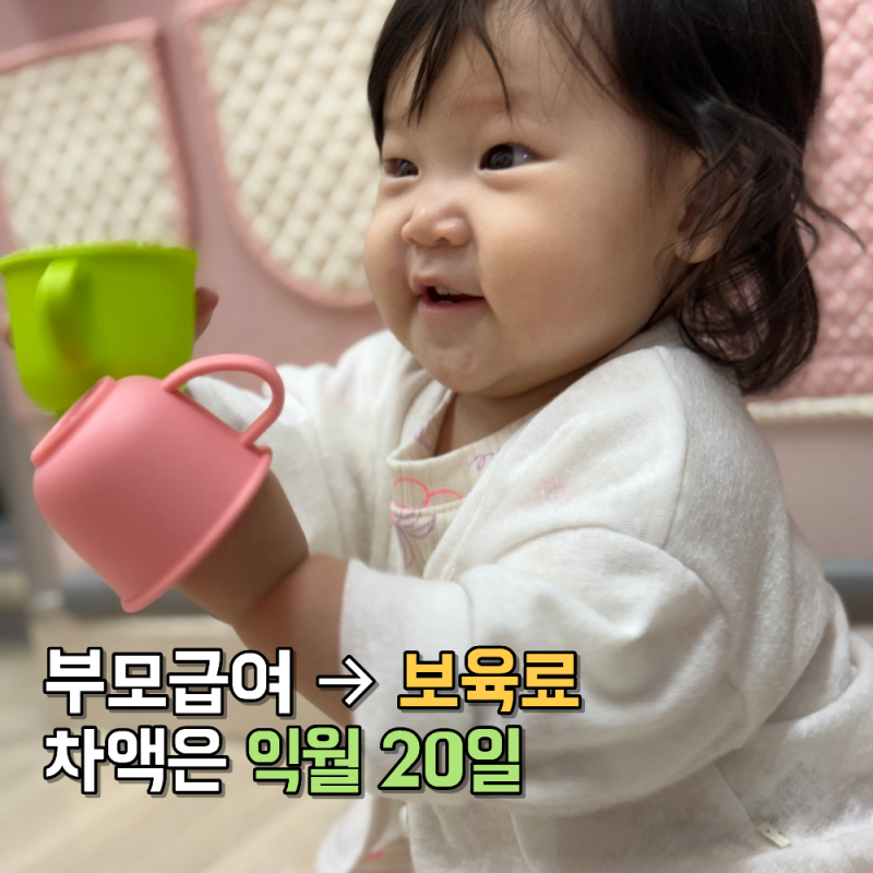 부모급여 보육료 전환 신청방법 + 차액 입금일 (복지로 앱 후기)