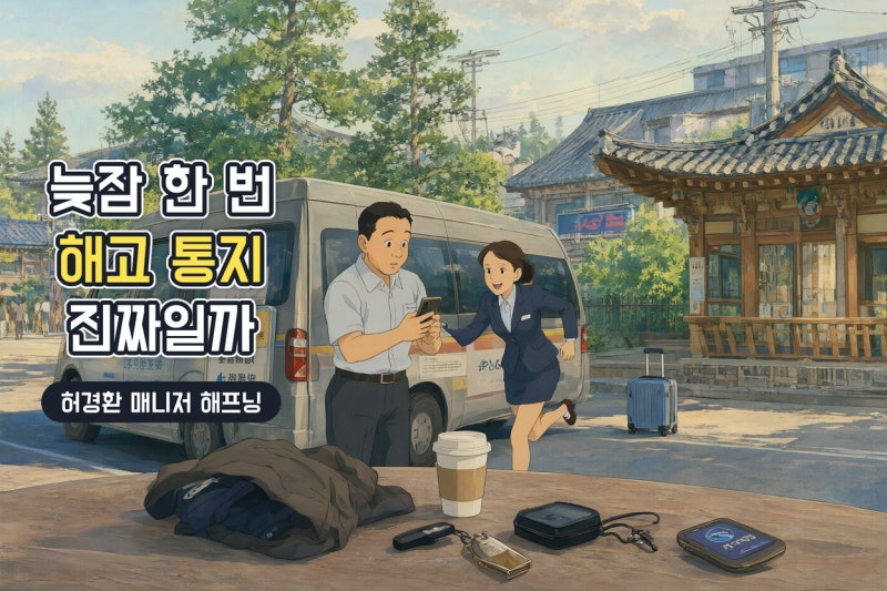 허경환 매니저 늦잠 해고 통지 논란? 런닝맨 촬영장 해프닝이 웃긴 이유