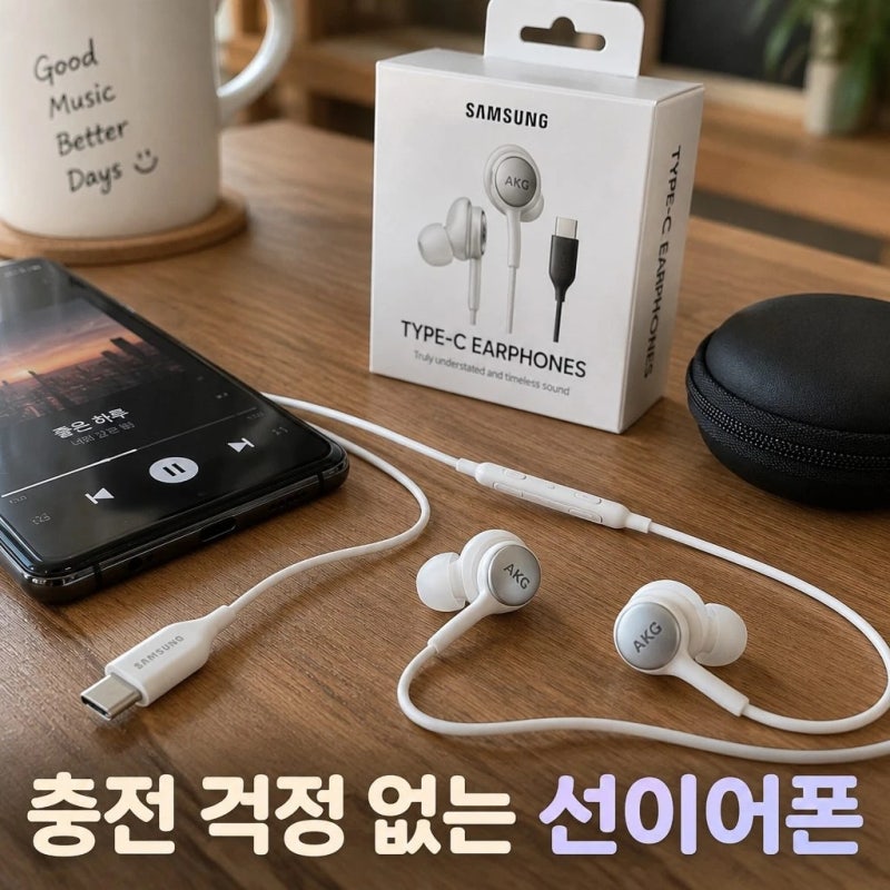 삼성전자 유선 이어폰 C타입 AKG 갤럭시 인이어 게이밍 이어폰 IC100 정보 정리