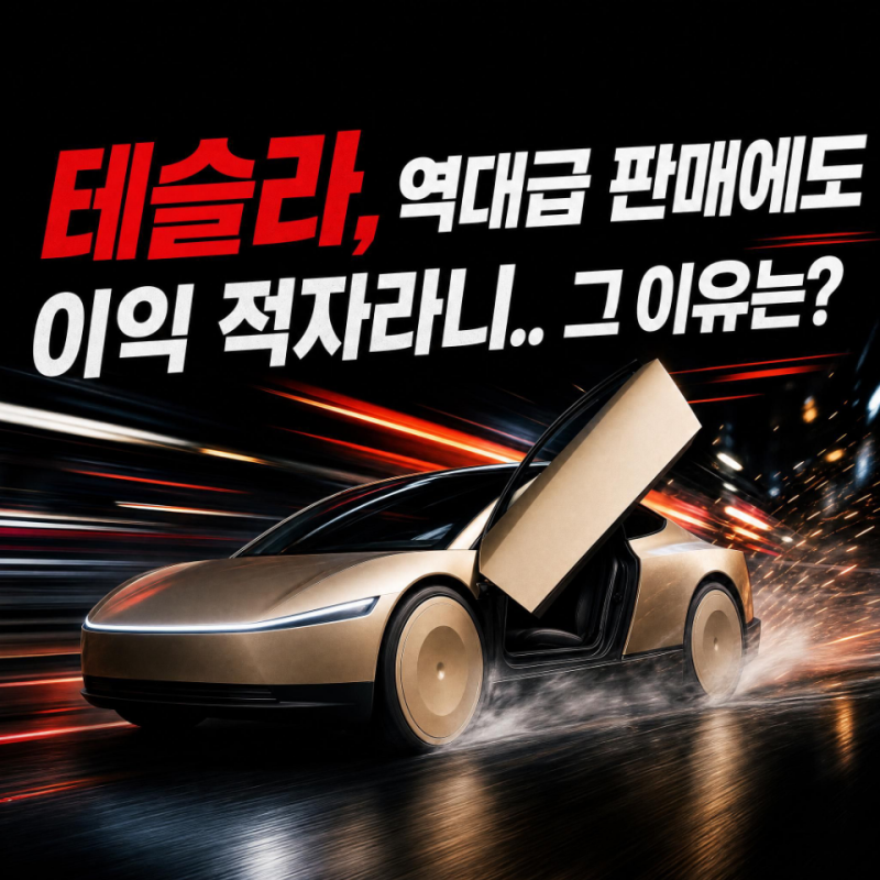 테슬라 주가전망 - 역대급 판매에도 이익 적자, 그 이유는 '이것' 에 있다.