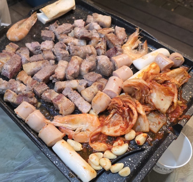 경기 광주 바베큐 감성 야외 식당 뜨락바베큐 솔직 후기 불멍부터 배드민턴까지