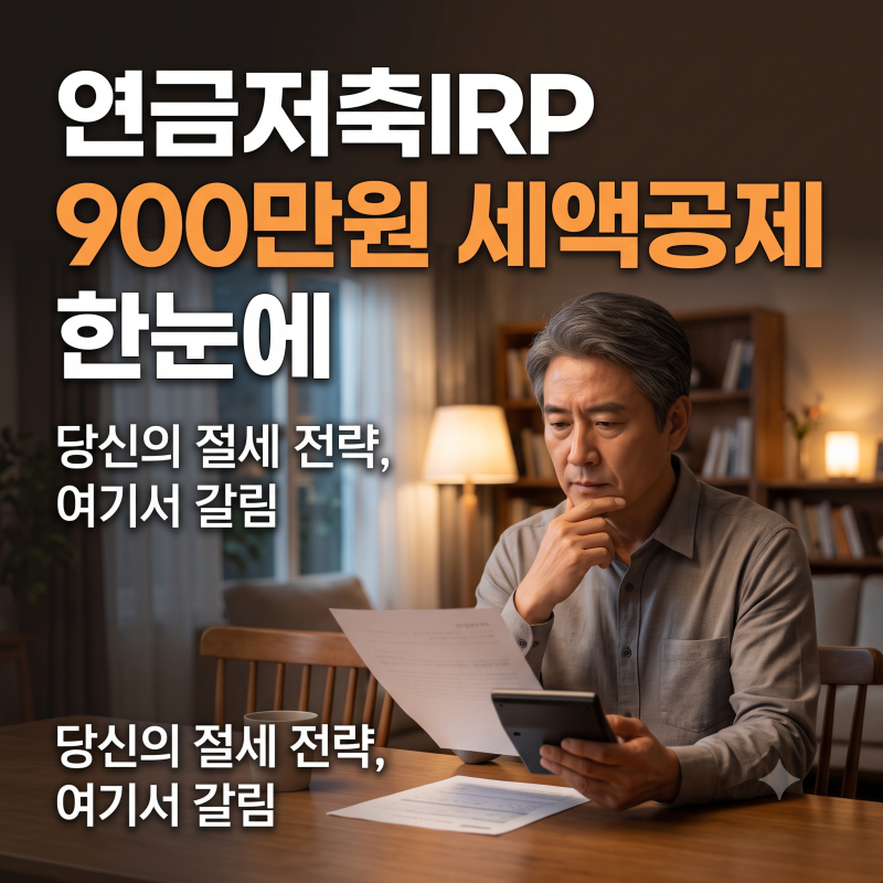 개인형 IRP 연금저축 차이와 세액공제 혜택 총정리