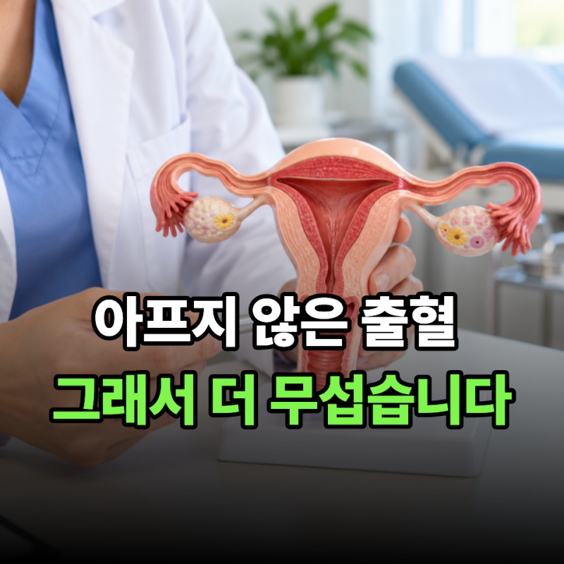 “생리 아닌데 피가 왜 나올까요?” 40대부터 꼭 짚고 넘어가야 할 "이것"
