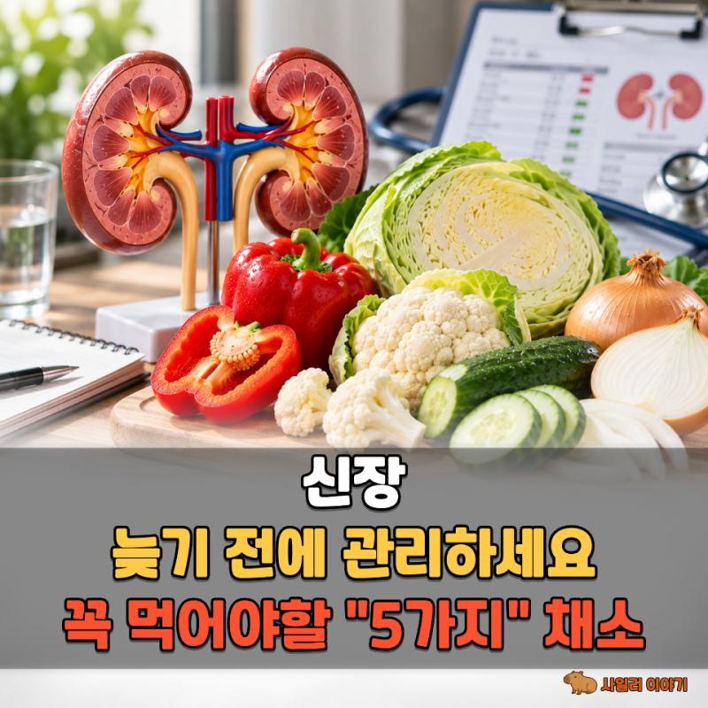 신장에 좋다고 무조건 먹었다간...콩팥 수치 낮다면 "이것"부터 따져야 합니다.