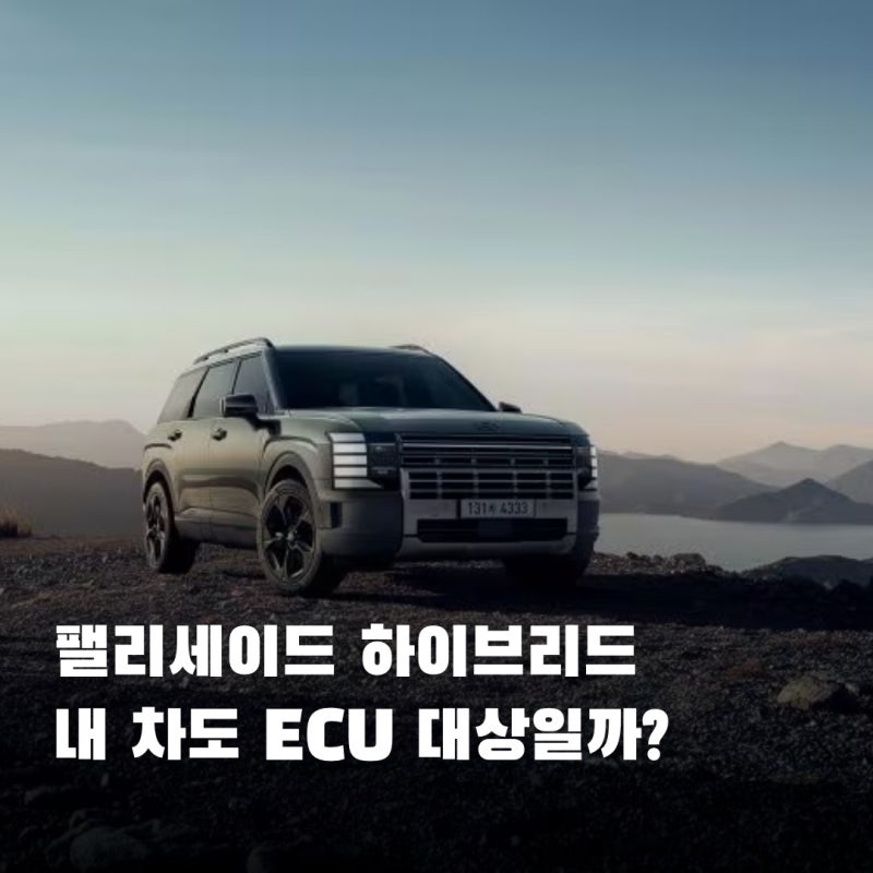 팰리세이드 하이브리드, ECU 문제면 내 차도 해당될까?