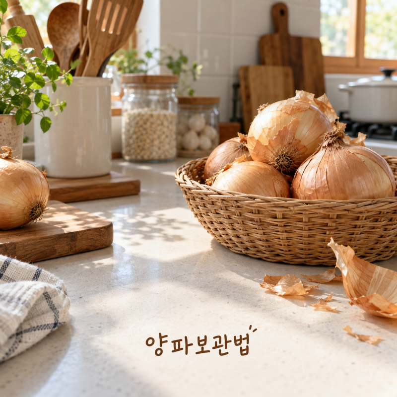 양파보관법, 비닐봉지째 두기 전에 확인할 것