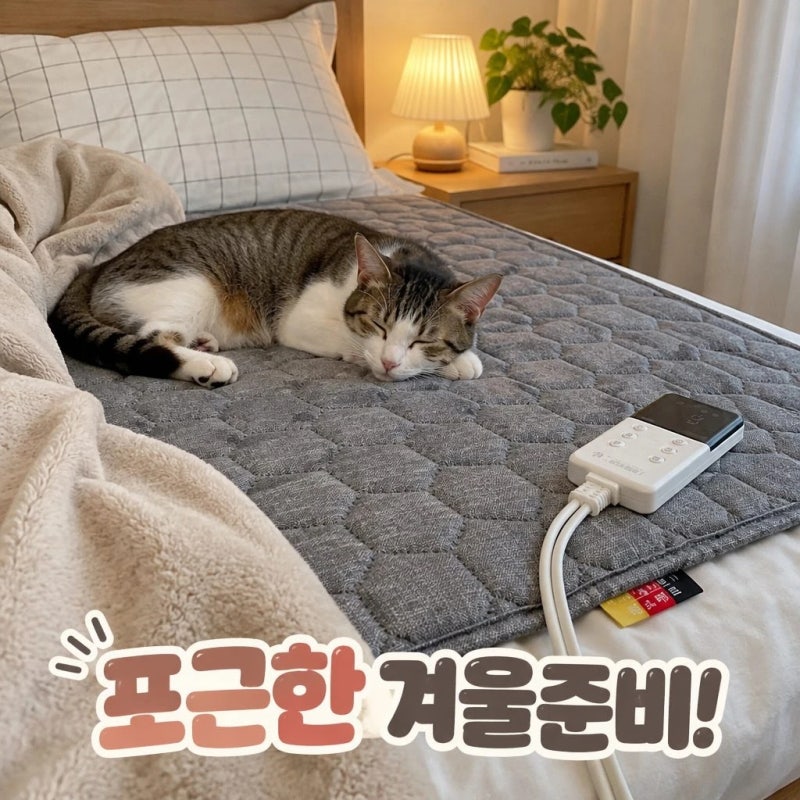 한일의료기 탄소매트 1인용 싱글 전자파없는 온열매트 캠핑 침대 추천