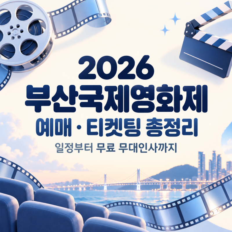 How to Book Tickets for the 2026 Busan International Film Festival: Screenings and Free Stage Greetings
