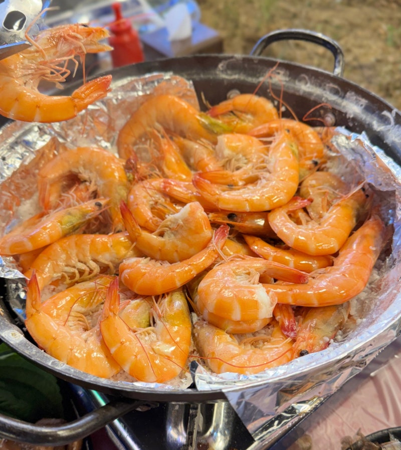 인천 소래포구축제 [손선장포차] 가을 대하구이 야장ㅣ데이트,분위기맛집 추천