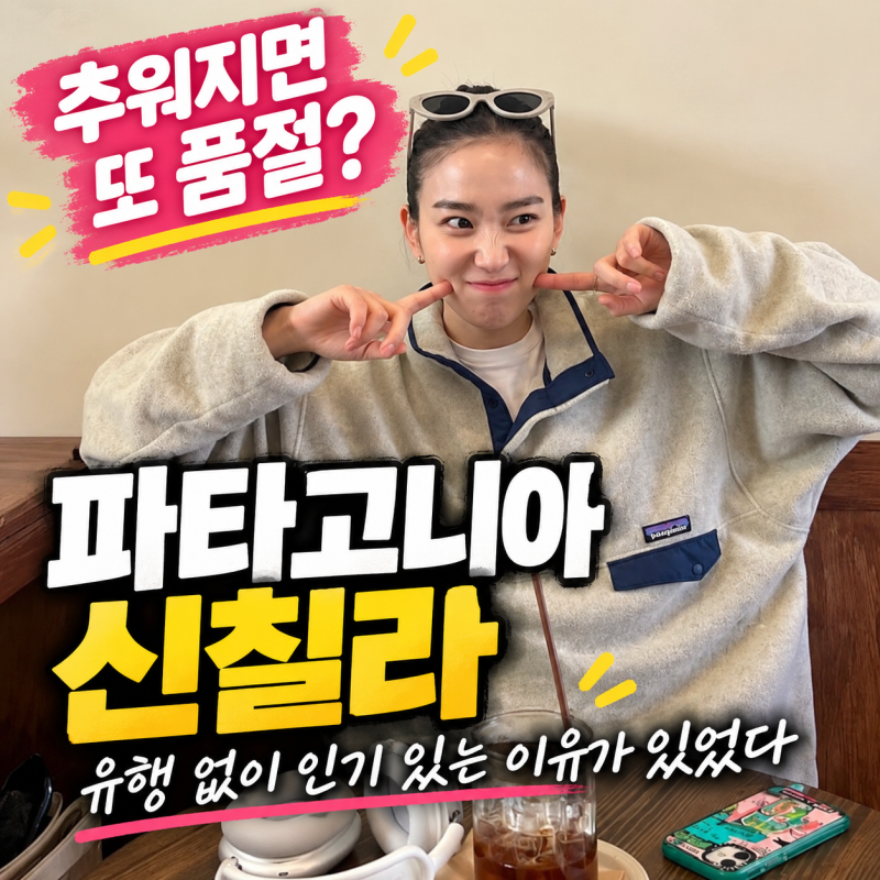 “추워지면 또 품절?” 파타고니아 신칠라, 유행 없이 인기 있는 이유가 있었다