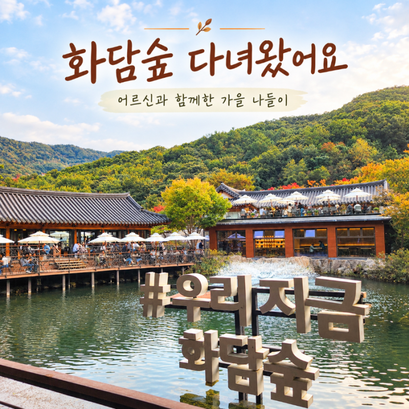 화담숲 예약 방법｜10월 초 방문 후기, 부모님과 휠체어·모노레일 이용 꿀팁