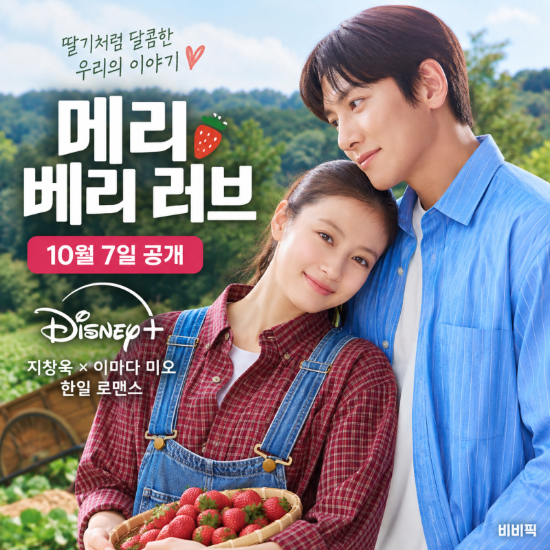 지창욱 메리 베리 러브 10월 7일 공개｜이마다 미오와 한일 로맨스·디즈니플러스
