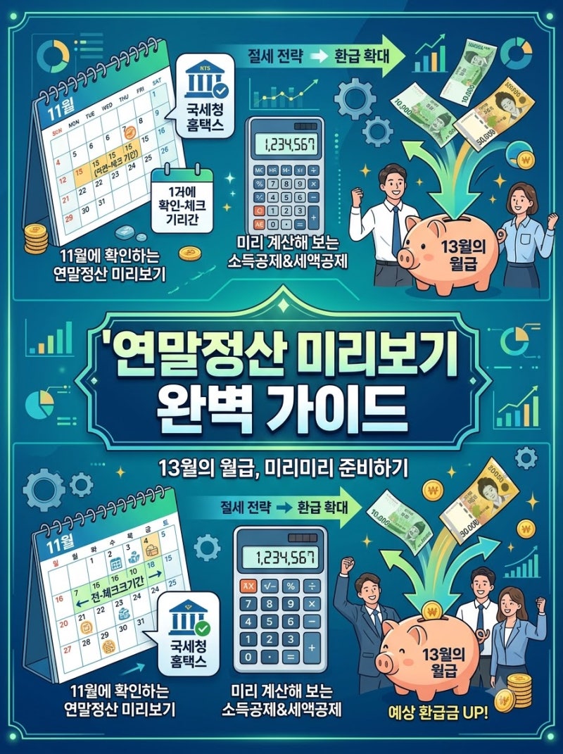연말정산 미리보기 확인 순서, 지난해 11월 개통 기준 카드 사용액 보는 법 도입