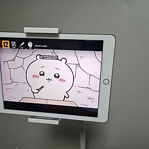 태블릿 거치대 추천- 디센느 스탠드 높이조절 거치대,침대에 누워서 핸드폰까지 편하게