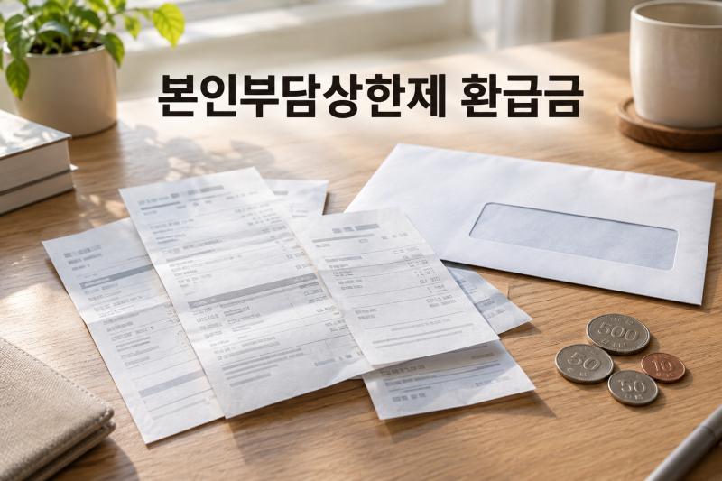 상한제 사후환급금 뜻과 조회·신청 방법, 2026 본인부담상한제 소득분위별 상한액