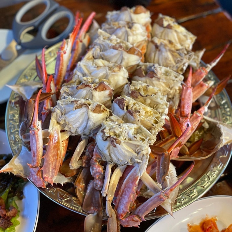 인천 꽃게찜 화수부두 유덕호, 야장 꽃게 맛집