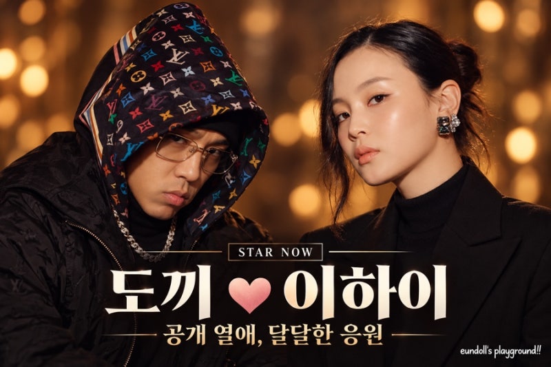 도끼♥이하이 “내 사랑, 수고했어용”…공개 열애부터 음악으로 이어진 인연까지