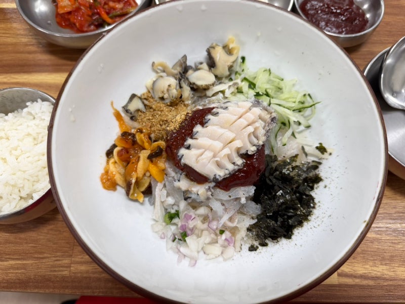 포항 물회 현지인 맛집 오대양물회식당