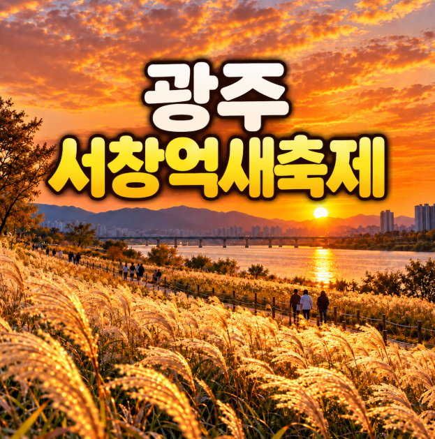 광주 가을 가볼만한곳 2026 서창억새축제 일정 선셋 공연 마라톤 숙소 추천
