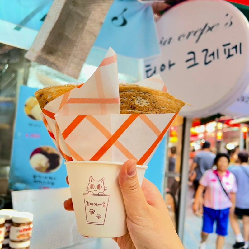 인천 부평 시장 먹거리 투어 추천! 부평종합시장 숙이네전집 티아크레페 방문 후기