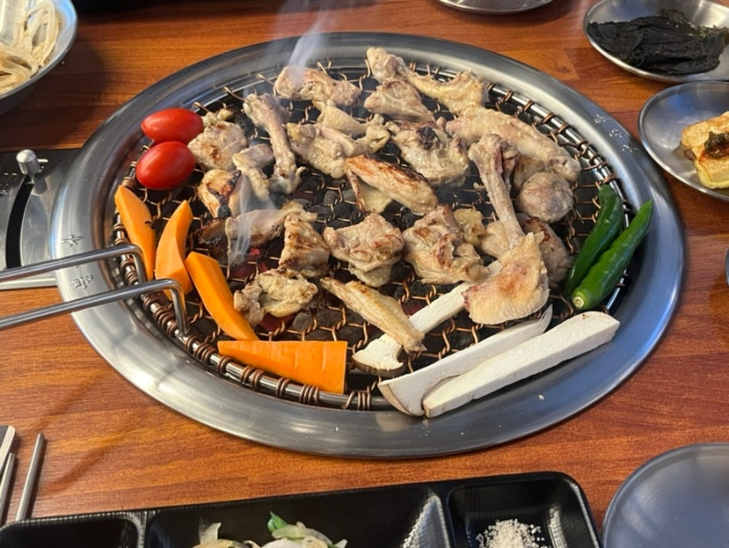 봉곡동맛집추천 | 광양토종닭숯불구이 회식 단체 모임으로 추천