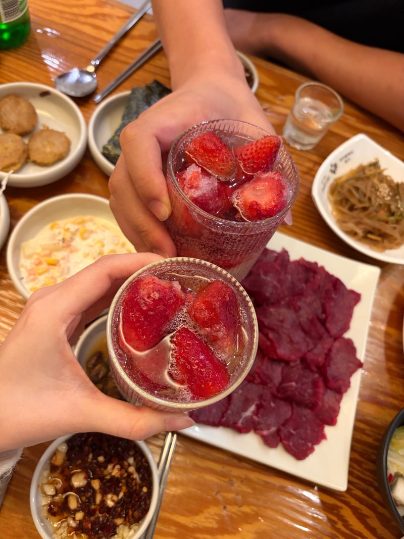대구 동성로 뭉티기 맛집 유쾌한뭉티기_뭉티기·오드레기 모둠 맛집
