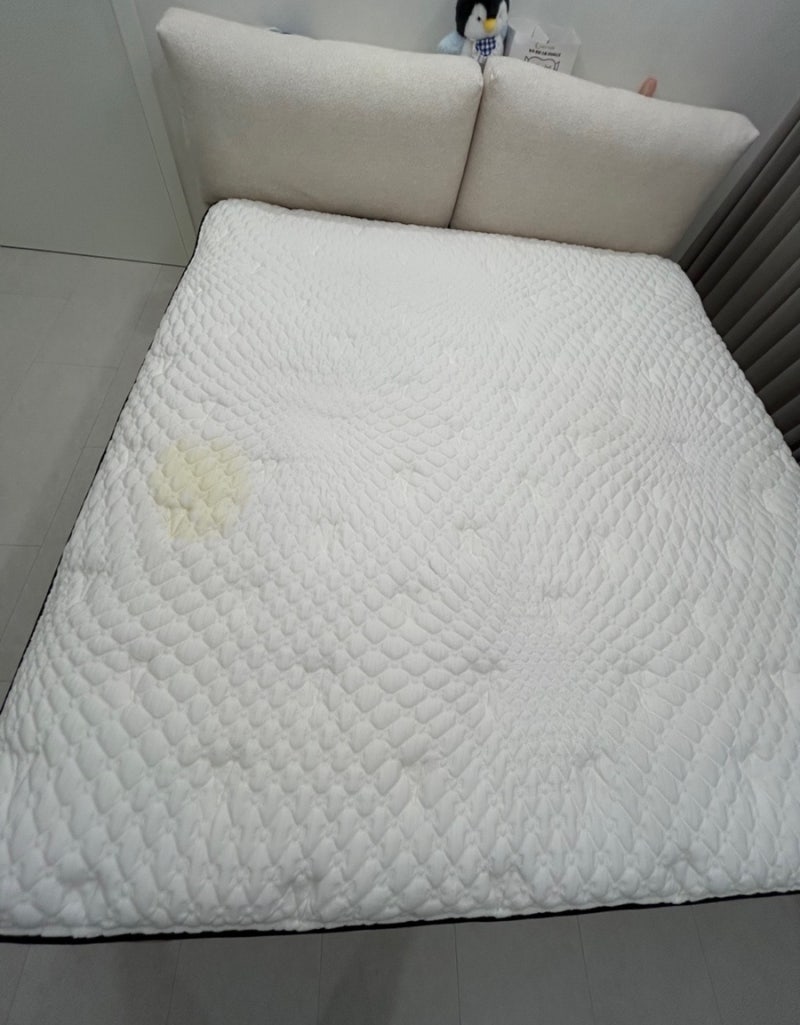 아이 침대 소변 얼룩과 냄새 제거 거제매트리스청소 후기