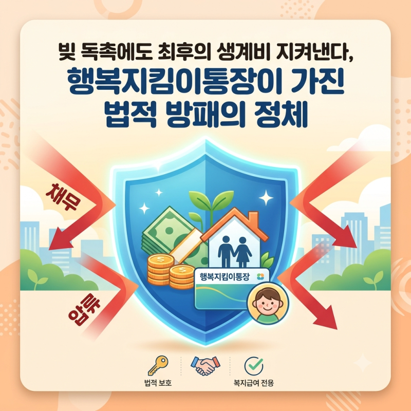 압류방지통장 만드는 방법, 개설 조건 및 필요 서류 총정리 (행복지킴이통장 발급 가이드)