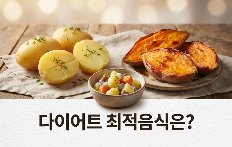 감자 다이어트와 고구마 다이어트의 장단점 및 추천 섭취법