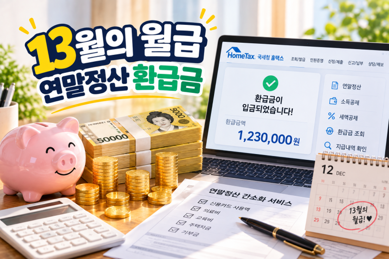 "신용카드만 썼다간 세금 폭탄!" 연말정산 환급금 지키는 10월 카드 결제 전략 총정리