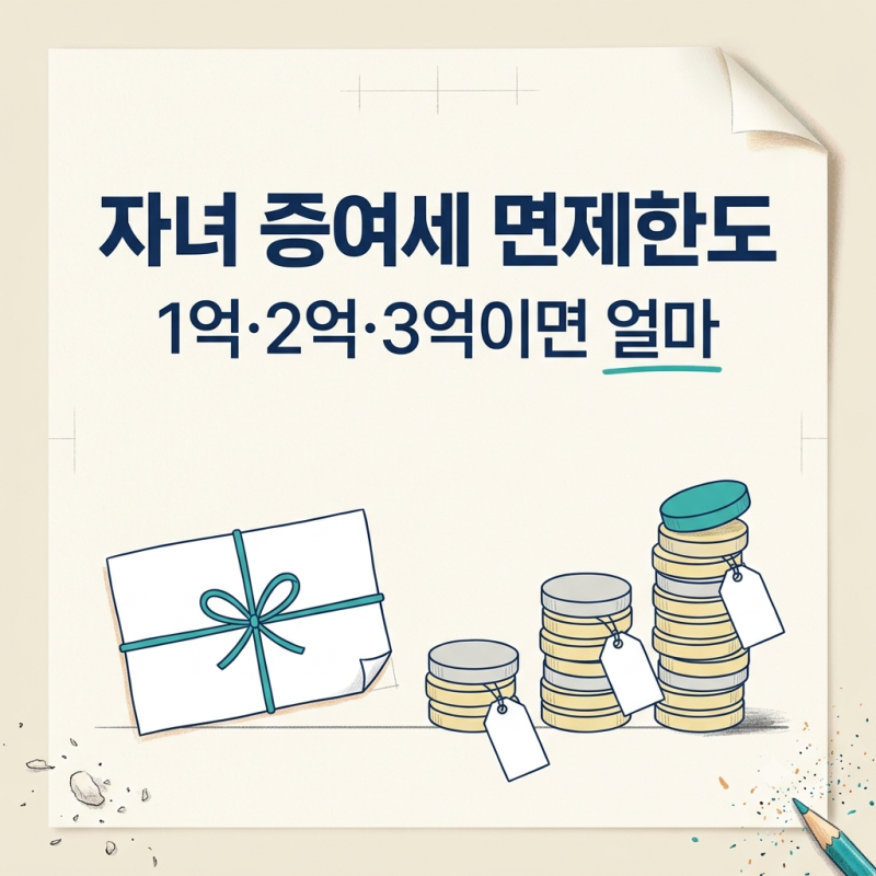 증여세 세율로 3억이면 3,880만원, 결혼 증여세 공제 놓치면 두 배 내요