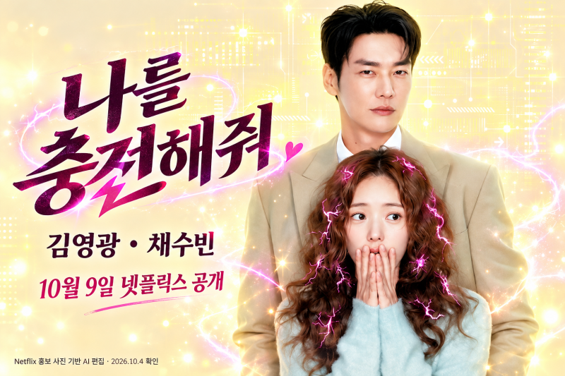 김영광·채수빈 ‘나를 충전해줘’ 10월 9일 공개｜어떤 로맨스일까?