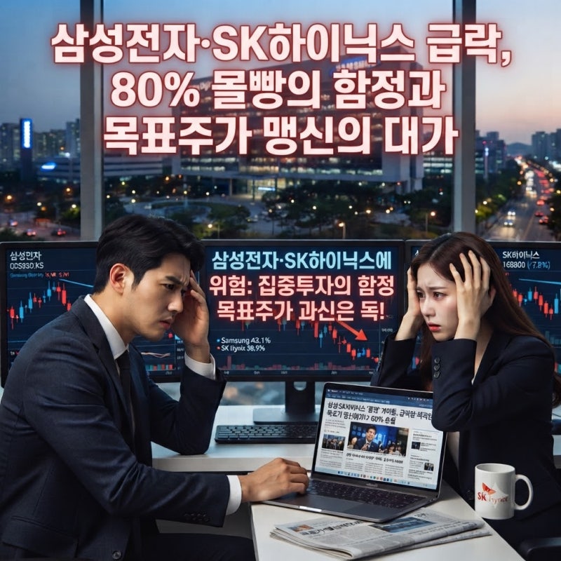 삼성전자·SK하이닉스에 80% 몰빵했다면? 목표주가만 믿으면 위험한 이유