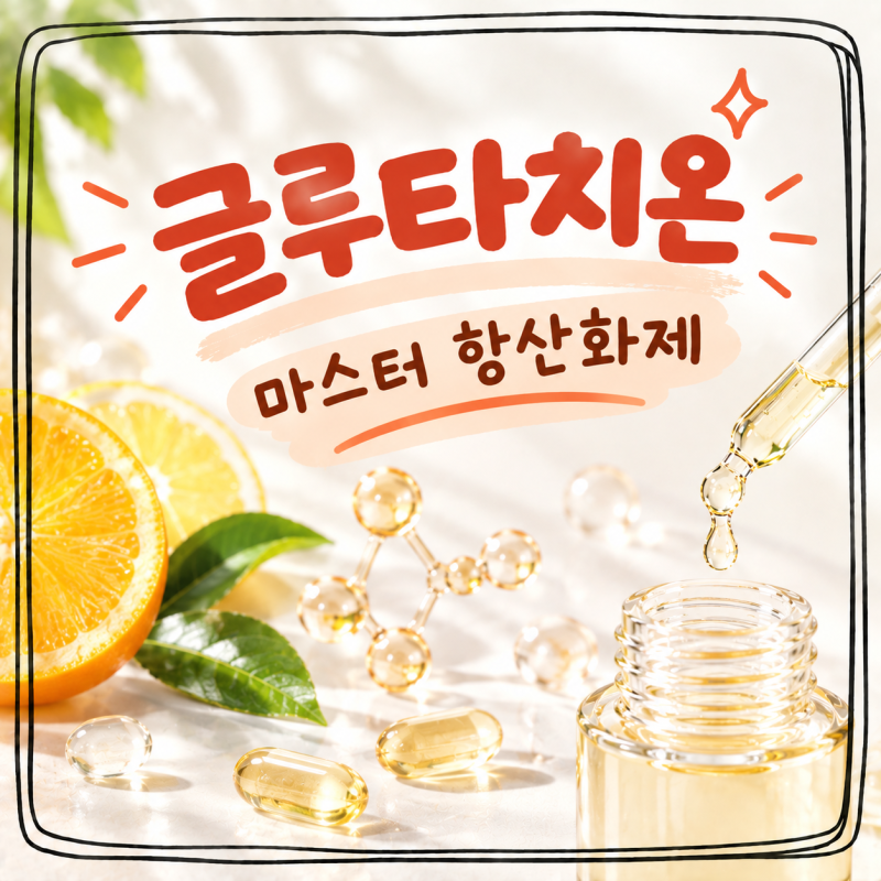 [화장품 공부] 글루타치온 바르면 정말 하얘질까? 먹는 필름 vs 화장품 효과 비교