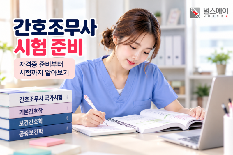 간호조무사 시험 준비 어떻게 할까? 자격증 준비부터 시험까지 알아보기