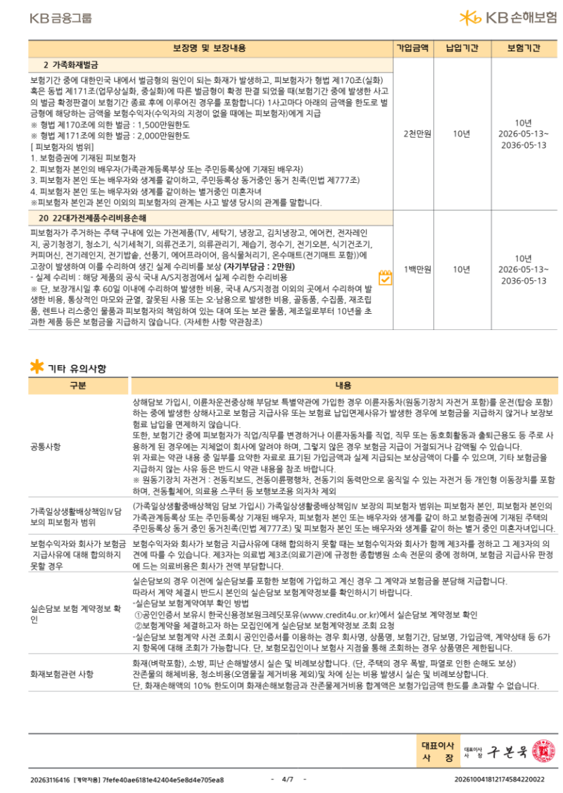 주택화재보험 가입사례｜월 13,756원으로 우리 집 화재부터 누수·붕괴·배상책임까지 보장