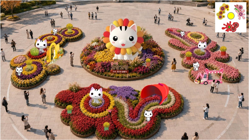 [일산호수공원 주차 꿀팁] 고양 가을꽃축제 완벽 주차 가이드! 주차장 위치·요금·만차 시 대....