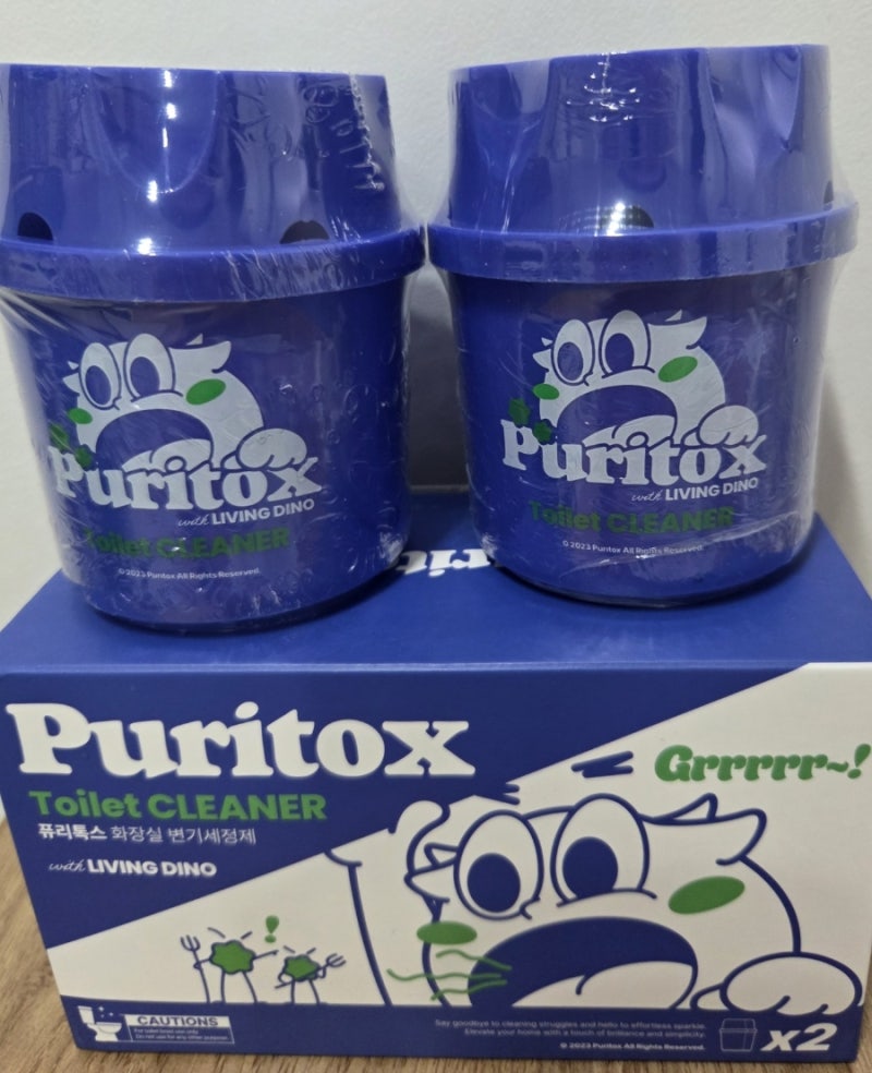 오래가는 변기세정제 퓨리톡스 변기세정제, 화장실 청소가 한결 편해졌어요~!