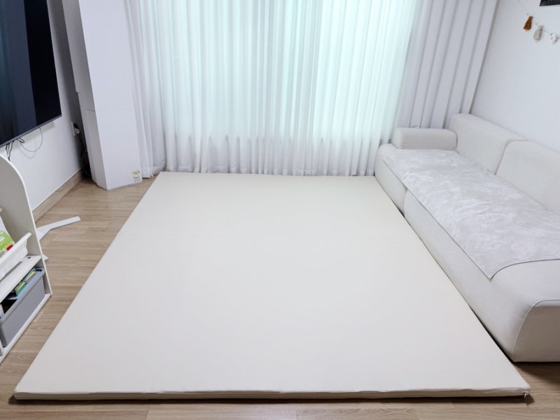 알집매트 더블제로매트 200×240｜아기매트 개봉부터 설치까지