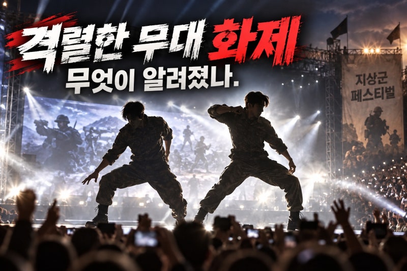 이준영 곽동연, 지상군 안무 화제…무엇이 알려졌나