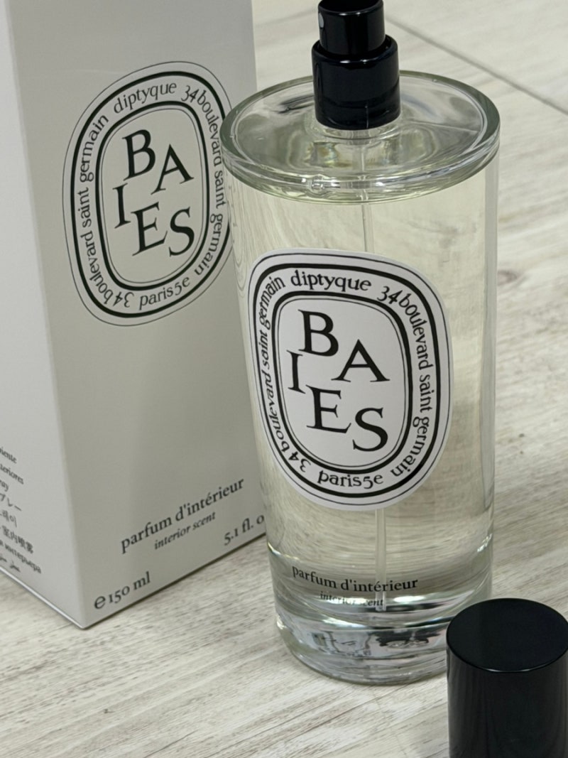 [딥티크] 룸스프레이 베이 BAIES 150ml | 내돈내산 추천 후기, 향, 지속력, 논픽션 테이블게스트 ....