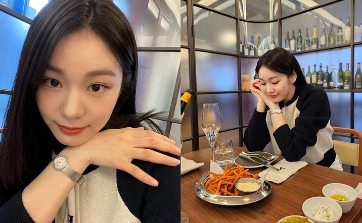 김연아 고우림 주먹얼굴 미모…“사실 아니다” 해프닝 뒤 홀로 딴세상