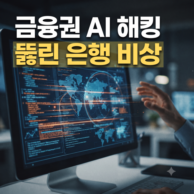 금융권 AI 해킹 현실화, 5대 은행 동시다발 정보 유출 사태 총정리