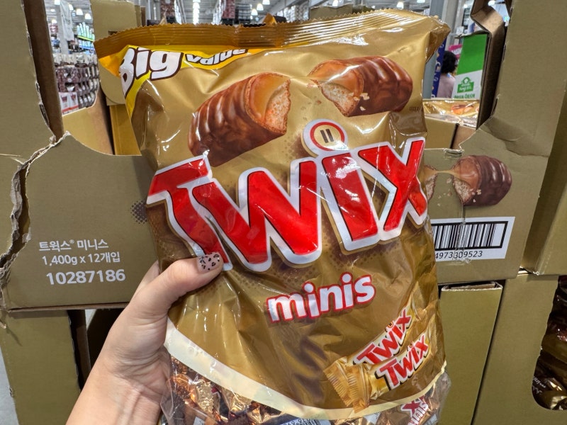 코스트코 초콜릿 할인 트윅스·몰티져스 가격 비교, 어떤 게 더 가성비 좋을까?