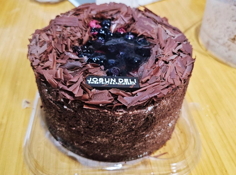 카카오톡 선물하기 생일 선물 추천 케이크 조선호텔 블랙 포레스트