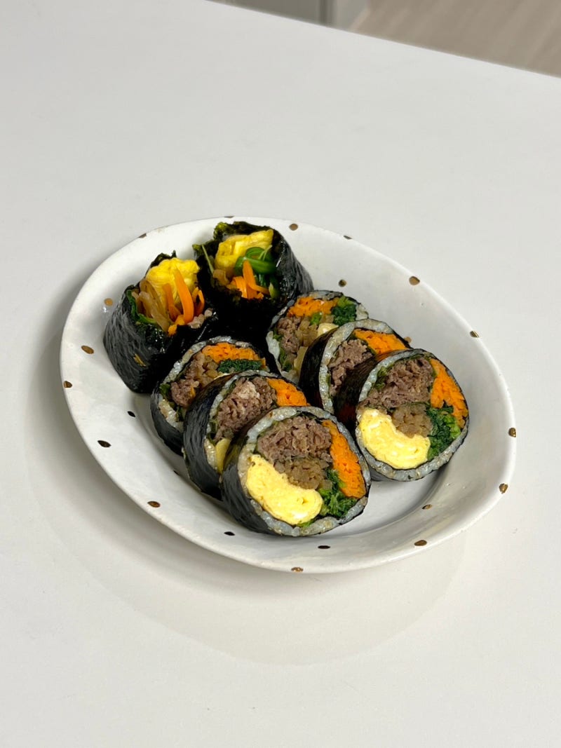 내가 만든 집김밥이 제일 좋더라